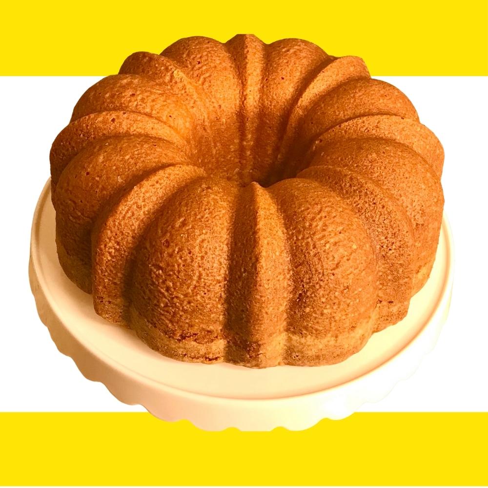 Bundt Cake - 'Tre'Butter   Buttered Pound Cake-10"