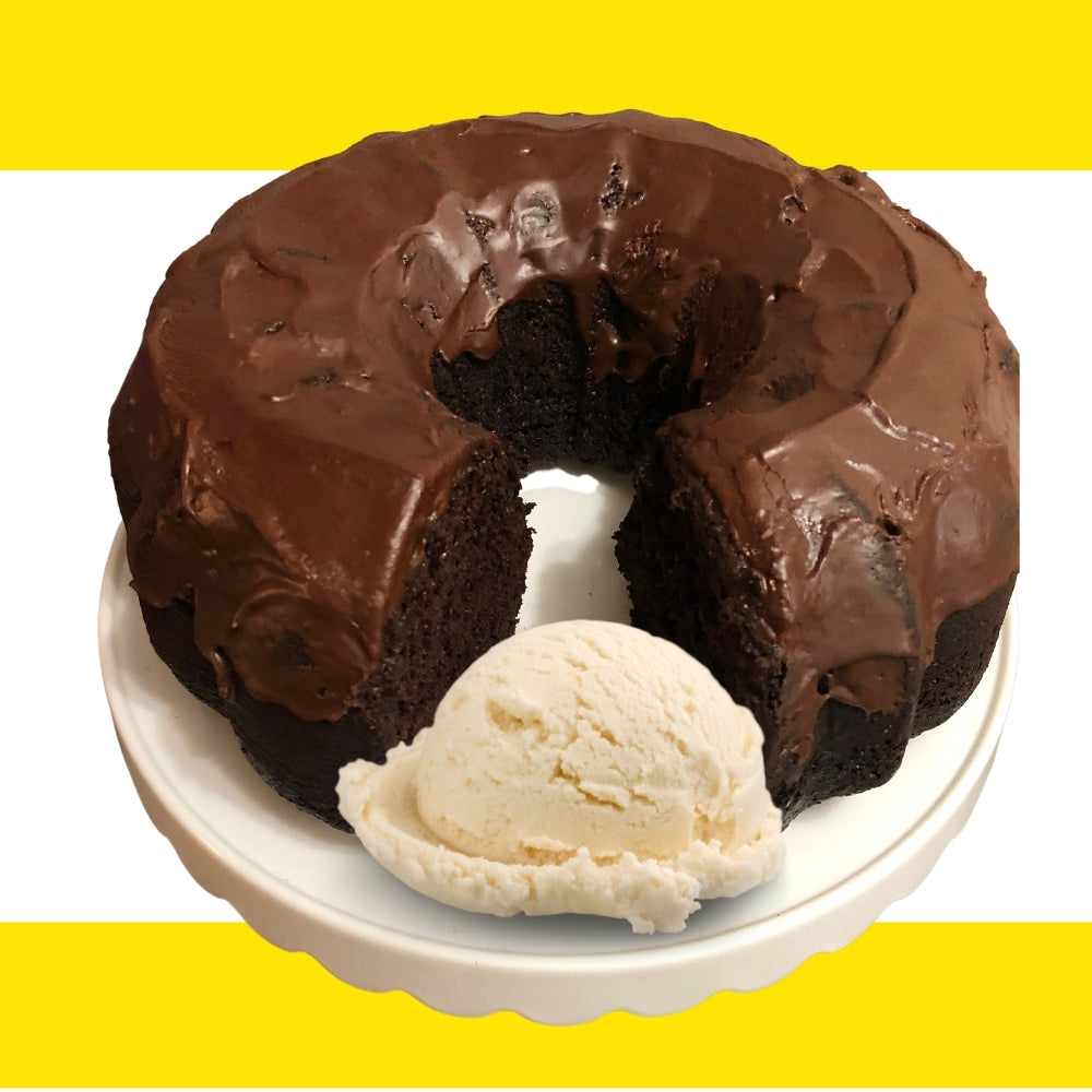 Bundt Cake - Kiah'Cocoa   Chocolate Pound Cake-10"